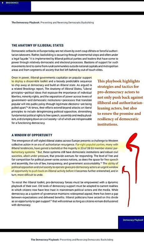 The Democracy Playbook excerpt