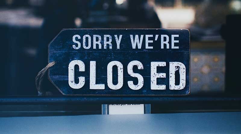 closed sign