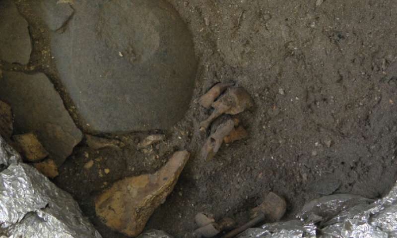Click to enlarge child burial indonesia
