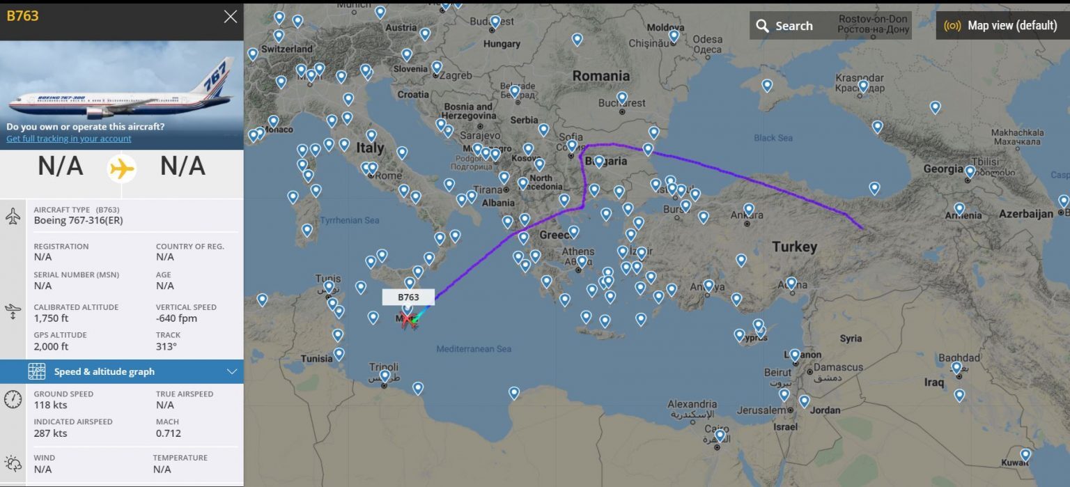 Click to enlarge Estonian Nyx Air mercenary transport us miitary