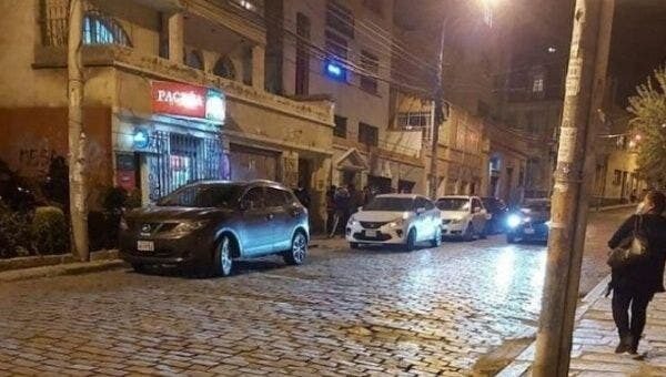 Click to enlarge Movement Towards Socialism's headquarters in La Paz