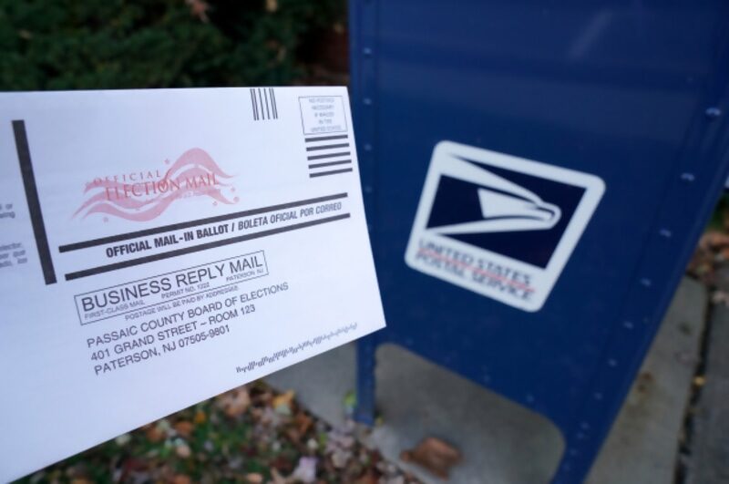 Click to enlarge USPS mail in ballot