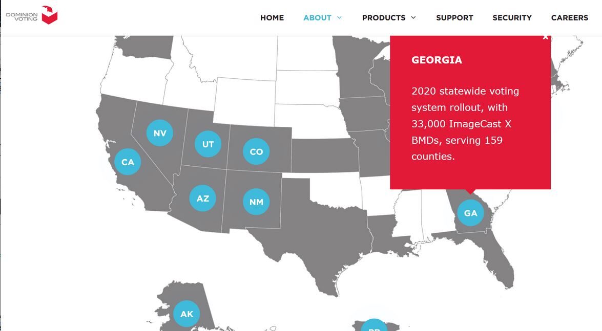 Click to enlarge dominion voting system georgia fraud