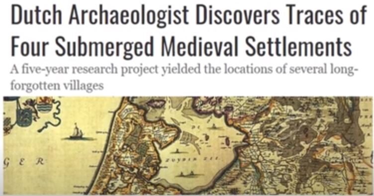 Submerged Medieval Settlements Netherlands