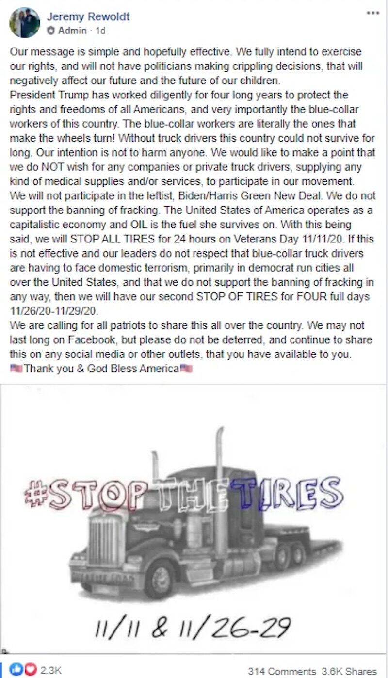 Trucker strike