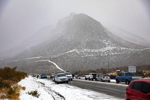 Click to enlarge Las Vegas snow