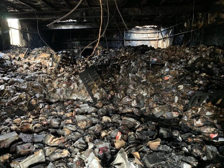 Click to enlarge turkey fire