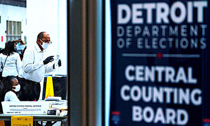 Click to enlarge Detroit Counting office