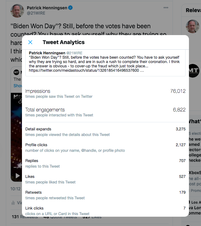 Click to enlarge patrick henningson twitter analytics