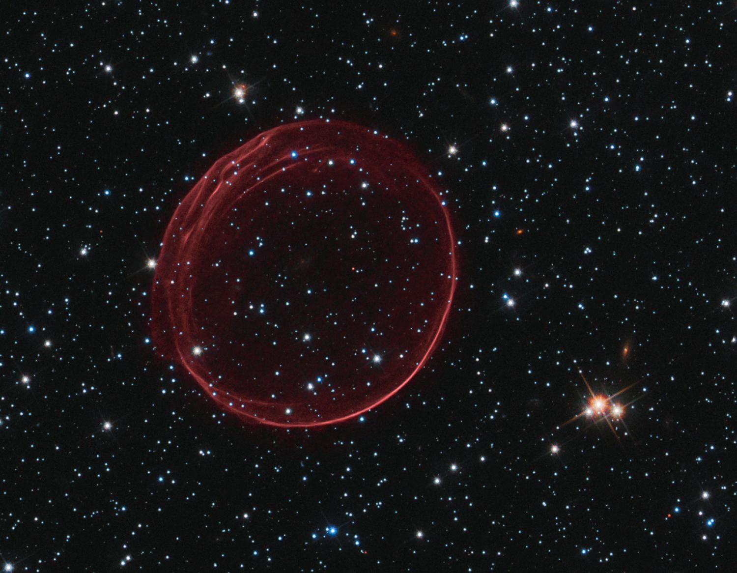 Click to enlarge Shockwave from Supernova