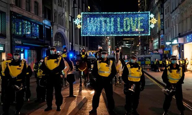 Click to enlarge lockdown protest