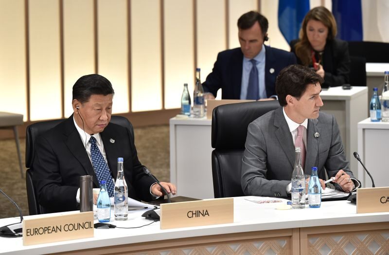 Click to enlarge trudeau xi canada china