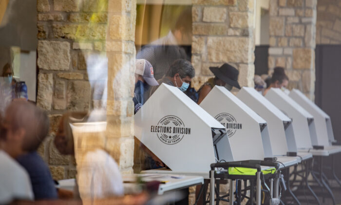 Click to enlarge texas polling location