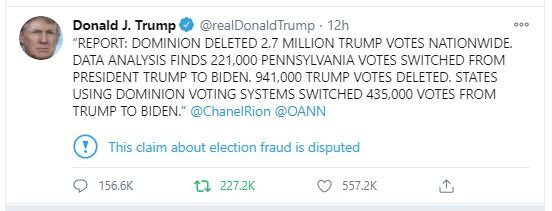 trump tweet