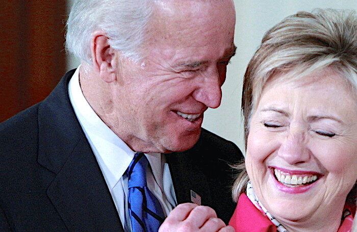 Click to enlarge BidenClinton