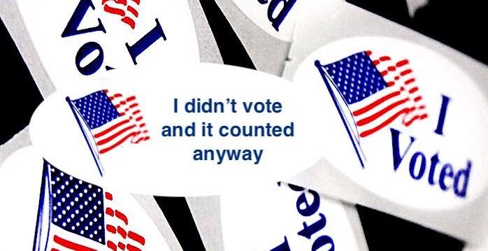 voter stickers