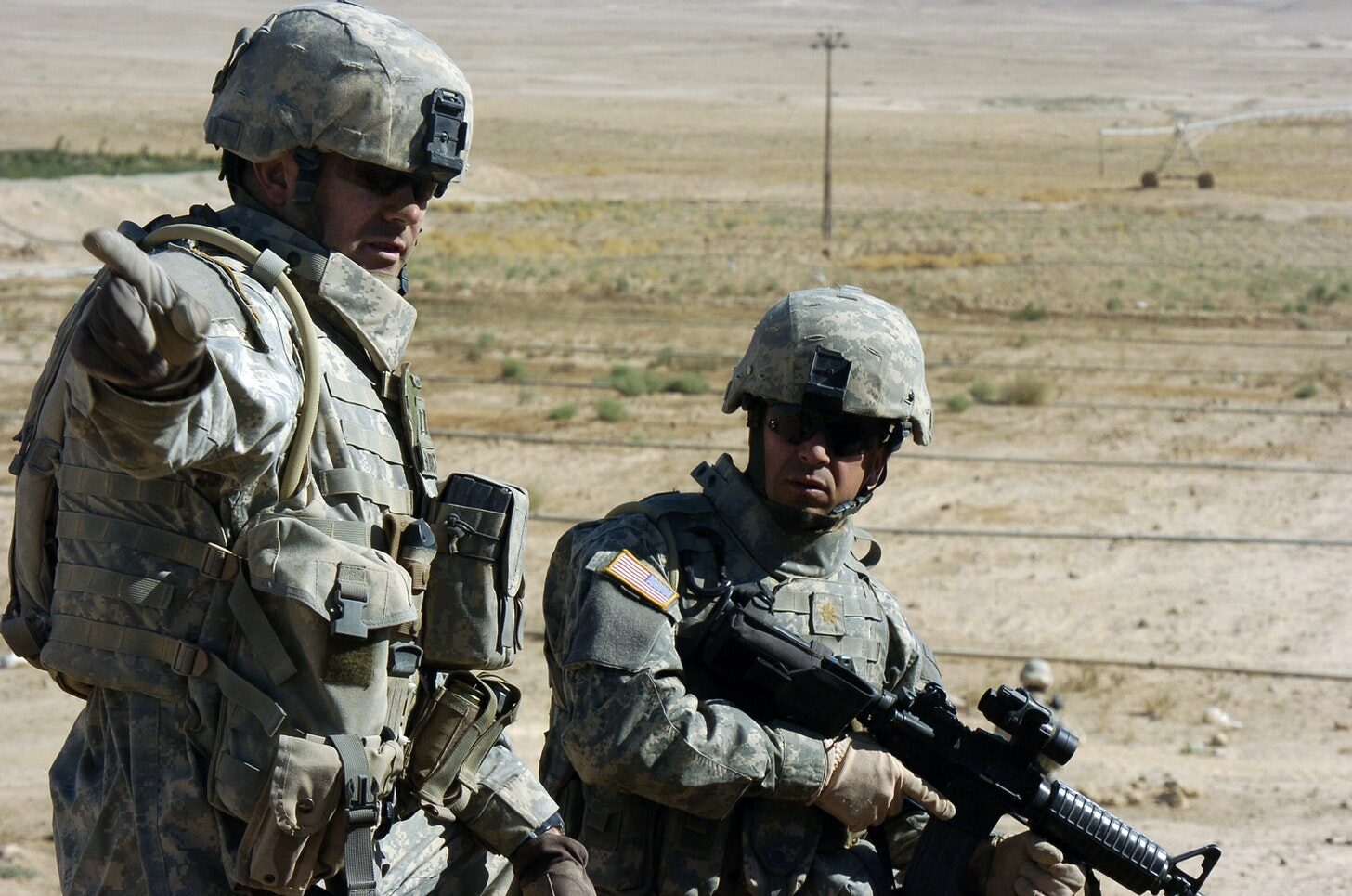 US soldiers