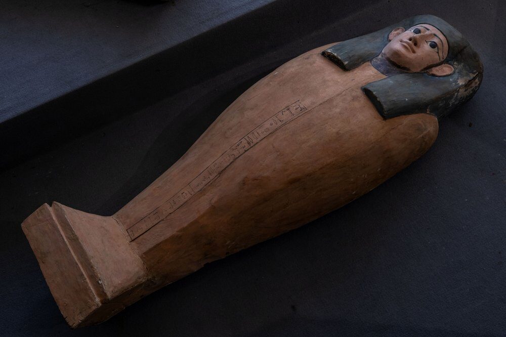 Click to enlarge sarcophagus