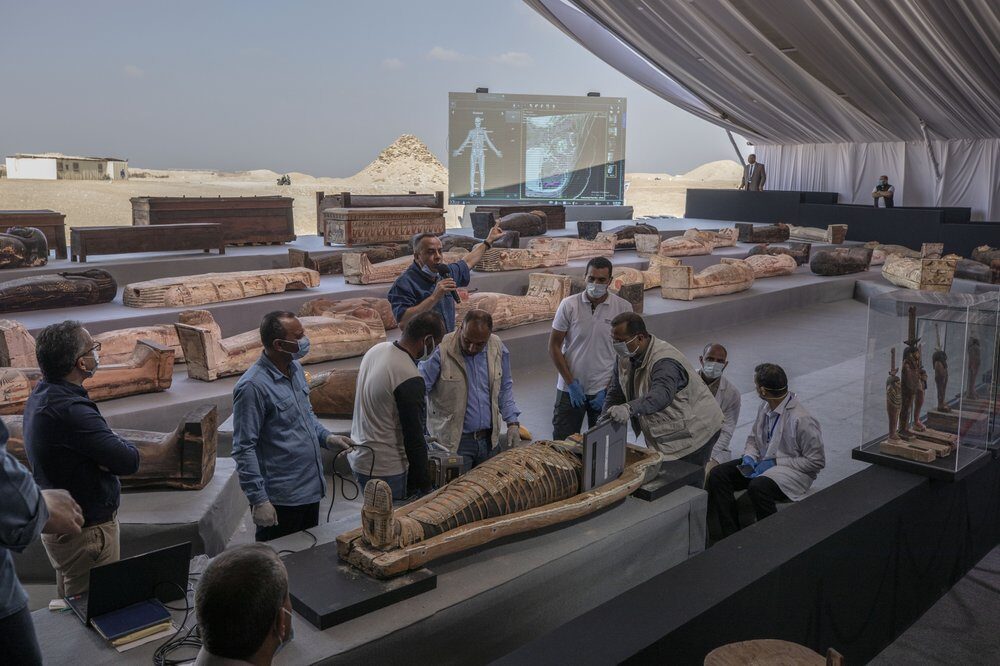 Click to enlarge sarcophagus