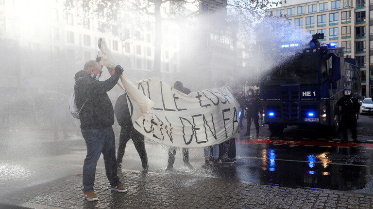 frankfurt protest