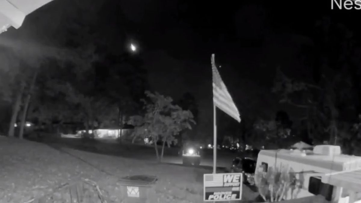 Fireball over Alabama