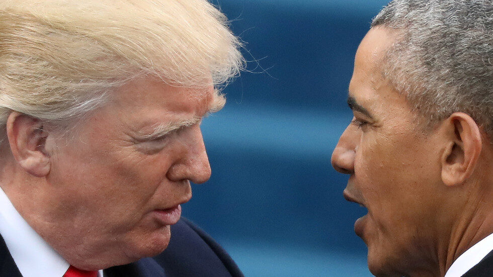 Trump Obama
