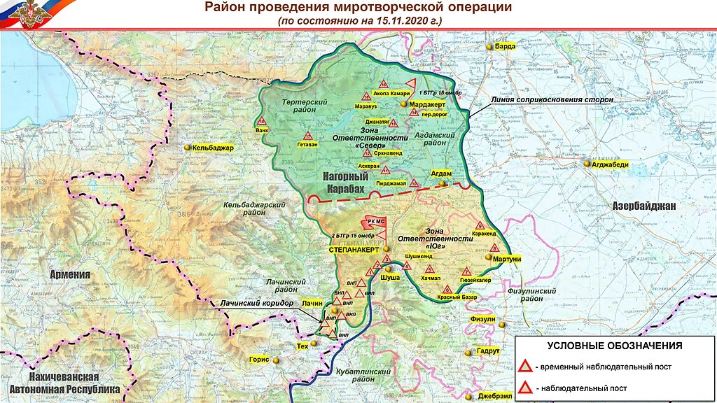 Nagorno-Karabakh november 2020