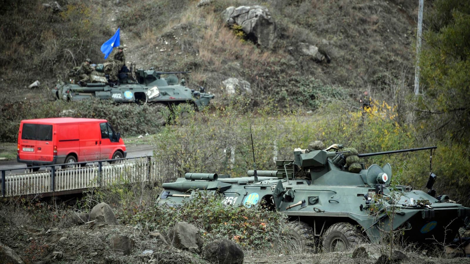russian peace keepers  Nagorno-Karabakh