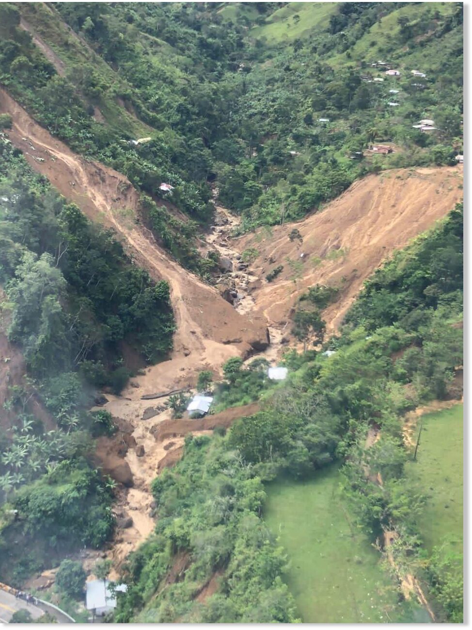 Heavy rains trigger deadly landslide in Antioquia, Colombia 4 killed