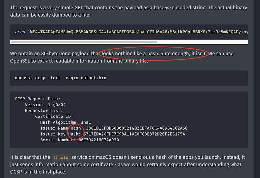 jacopo mac os tracking hash log screenshot