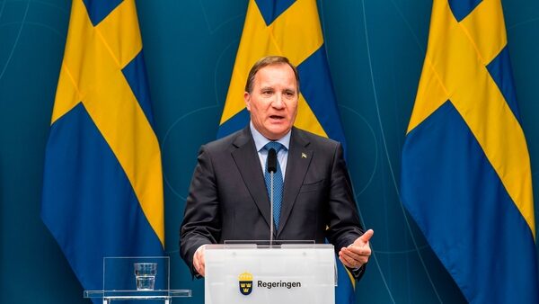 Click to enlarge Swedish Prime Minister Stefan Löfven
