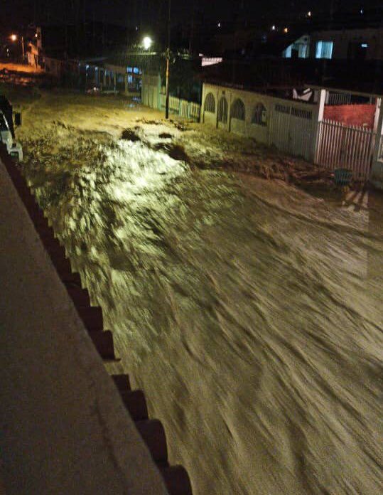 Floods in Rubio, Táchira Venezuela, November 2020