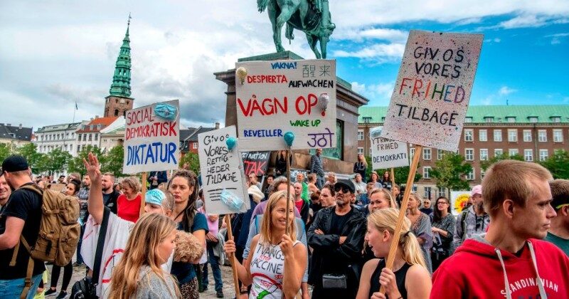 Danish Protesters