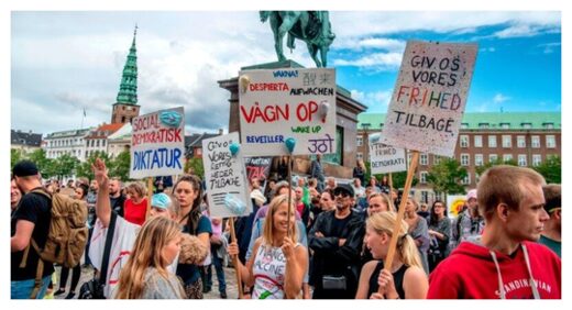 Danish Protesters