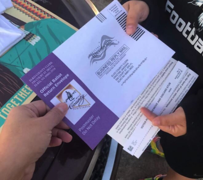 Click to enlarge Native American cash for votes in Nevada