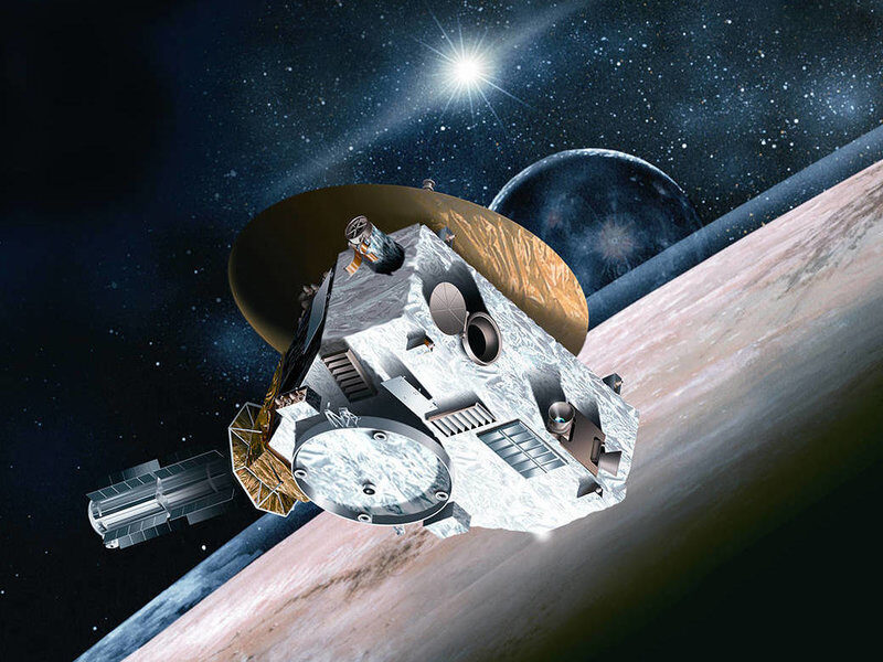 Click to enlarge New Horizons spacecraft