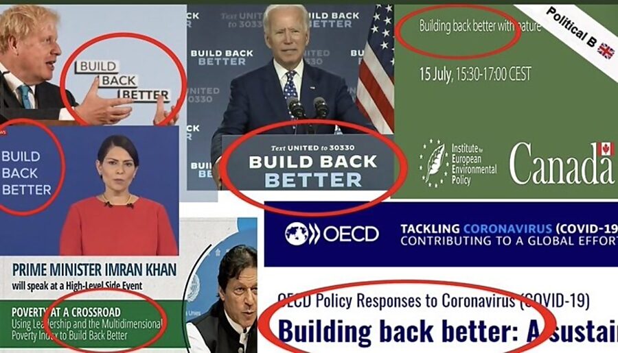 Click to enlarge build back better great reset propaganda