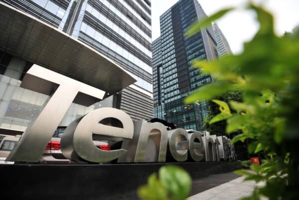 Click to enlarge Chinese tech giant Tencent