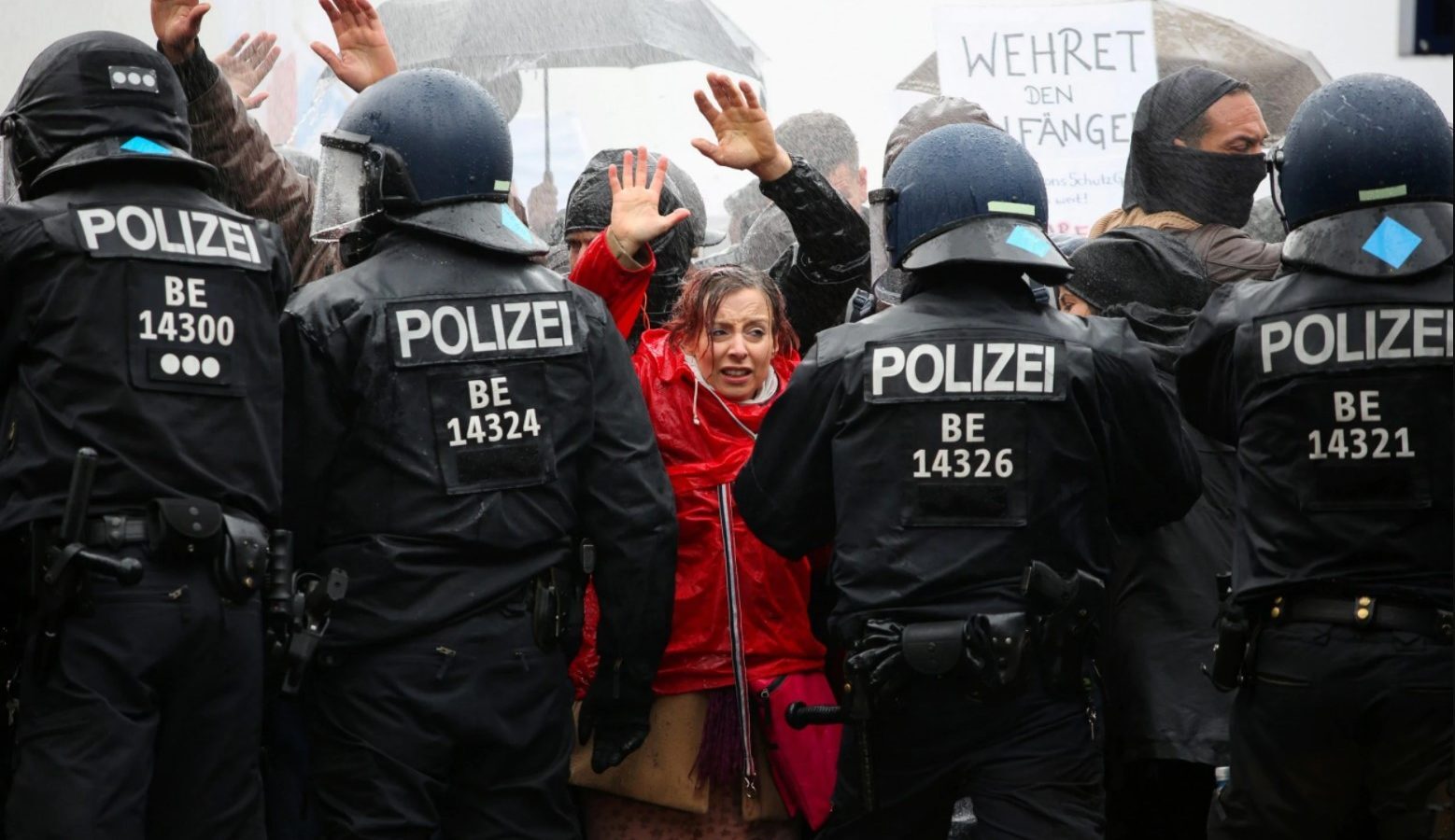 Anti-lockdown protests all across Europe