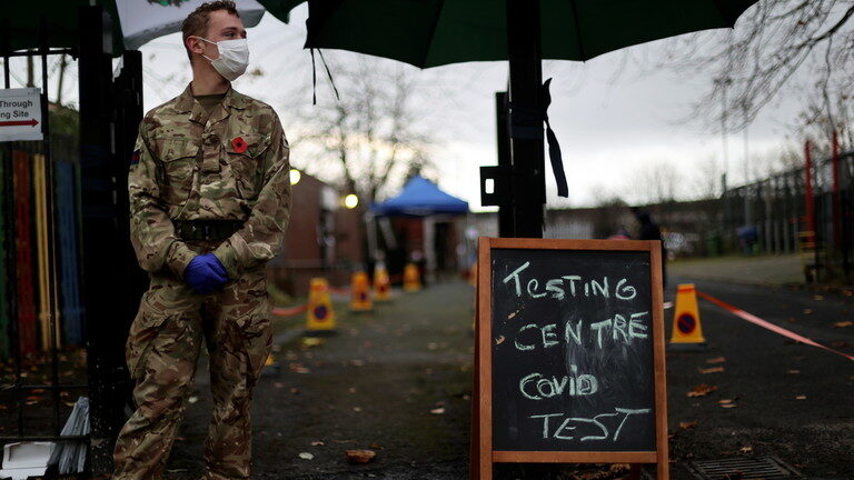 Click to enlarge soldier coronavirus