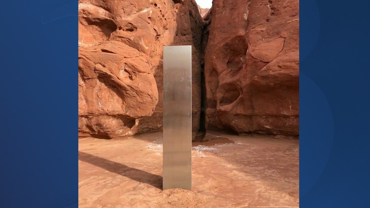 Mysterious object in Utah