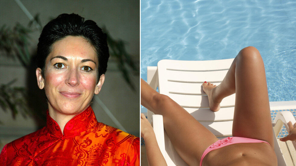 Click to enlarge ghislaine maxwell photos girls topless