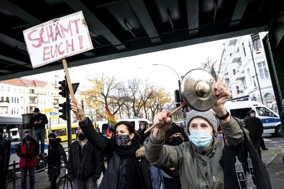 protests Germany