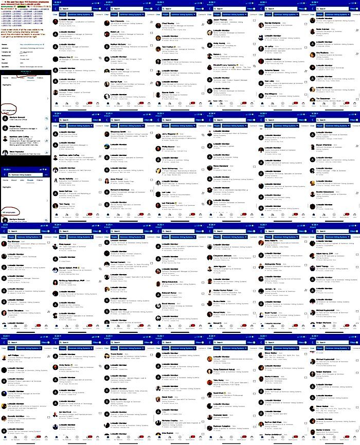Click to enlarge Lists Dominion employees