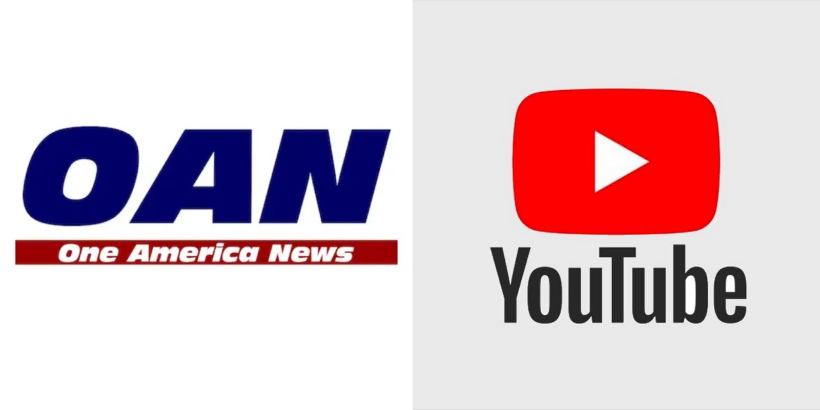 Click to enlarge YouTube suspends OAN