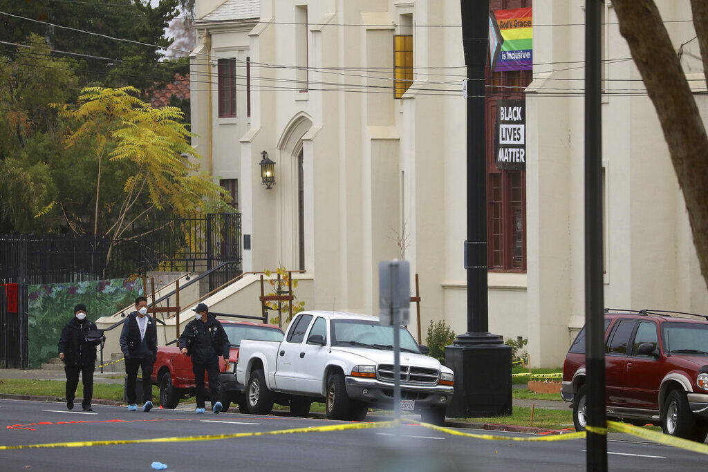 Click to enlarge church stabbing california