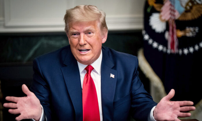 Click to enlarge President Donald Trump