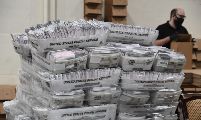 Click to enlarge Mail-in ballots