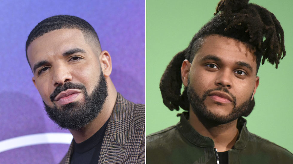 rap stars drake weeknd music grammys