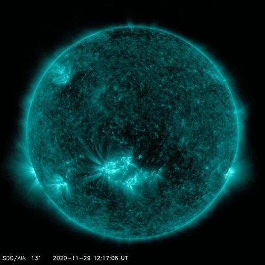 M4 solar flare